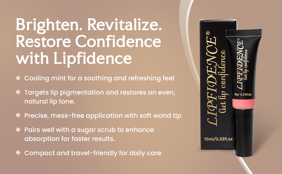 Lipfidence Lip Lightening Cream, 10ml/0.33fl.oz